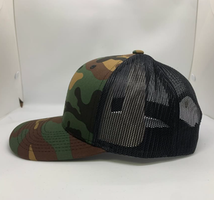 OEM venta al por mayor de camuflaje personalizado de alta calidad estructurado ala curva 6 paneles caza camionero sombrero malla trasera para deportes al aire libre - Product Image 3