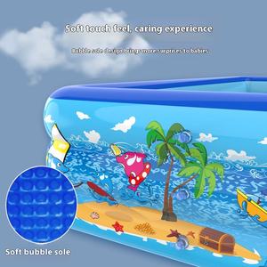 <span class=keywords><strong>Piscine</strong></span> gonflable rectangulaire de taille familiale de 120 cm, vente en gros d'usine, <span class=keywords><strong>piscine</strong></span> gonflable portable pliable en PVC - Product Image 4