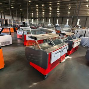 Fournisseur Migros Vitrine réfrigérée à couvercle rabattable 0-4 ℃ Contrôle <span class=keywords><strong>de</strong></span> précision pour les plateaux <span class=keywords><strong>de</strong></span> <span class=keywords><strong>fromage</strong></span> suisse à fondue au chocolat et à <span class=keywords><strong>raclette</strong></span> - Product Image 6