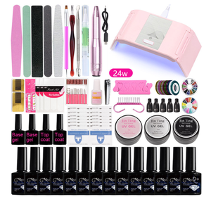 Vernis à ongles <span class=keywords><strong>Gel</strong></span> <span class=keywords><strong>UV</strong></span>, pratique et Portable, <span class=keywords><strong>complet</strong></span> <span class=keywords><strong>avec</strong></span> lampe <span class=keywords><strong>UV</strong></span>, séchage, <span class=keywords><strong>Kit</strong></span> d'outils de <span class=keywords><strong>Nail</strong></span> <span class=keywords><strong>art</strong></span>, vente en gros, pièces - Product Image 4