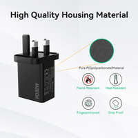 Merryking UKCA Bloc de chargeur certifié CE Usb 30w Mit Kabe USB Pd Charger 30w Type c Charger Uk