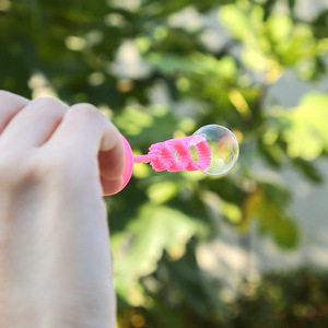 Cartoon Mini Animal <b>Bubble</b> <b>Wands</b> <b>For</b> Kids Plastic <b>Bubble</b> Stick Set 2 To 4 Years Old Unisex Toy - Product Image 3