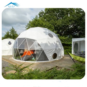 Tienda ecológica resistente al viento para hotel, carpa de cúpula glamping, Geodésica para <span class=keywords><strong>el</strong></span> desierto - Product Image 3
