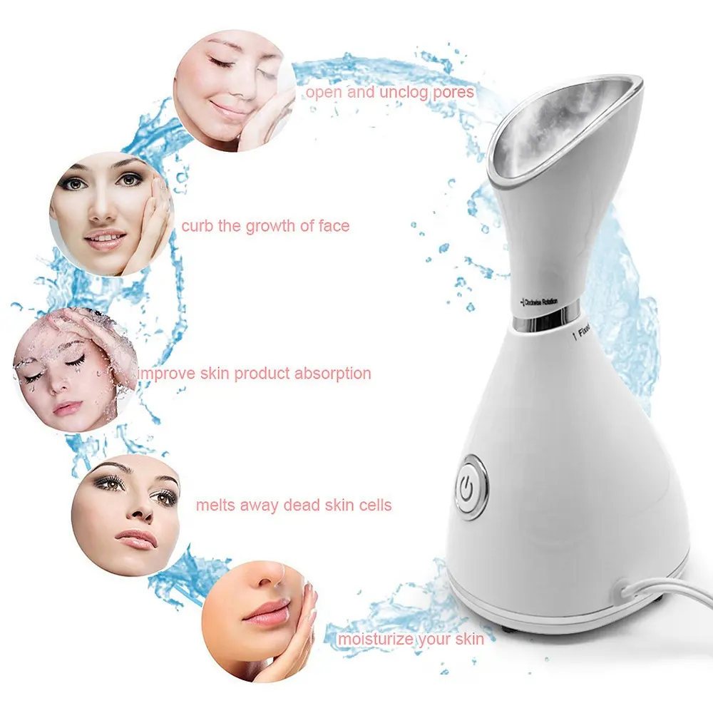 Fabricant de soins personnels Nano humidificateur de visage vaporisateur de brume faciale Portable Salon Nano vapeur faciale