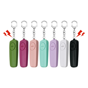 OEM ODM Bán buôn Dụng cụ tự vệ Thiết bị báo động khẩn cấp 130dB Độ nhạy cao Đèn pin móc khóa LED Báo động cá nhân - Product Image 1