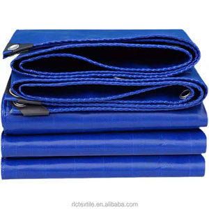Bâche <span class=keywords><strong>de</strong></span> protection robuste et imperméable 1,6 pi x 3,3 pi en PVC, bâche multi-usages avec œillets <span class=keywords><strong>pour</strong></span> couverture <span class=keywords><strong>de</strong></span> <span class=keywords><strong>camion</strong></span> - Product Image 1