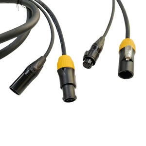 RVV 3CX2.5mm2 Câble combiné d'alimentation True1 et <span class=keywords><strong>DMX</strong></span> 5 broches Câble combiné PowerCon True1 et <span class=keywords><strong>DMX</strong></span> 5 broches mâle vers femelle - Product Image 5