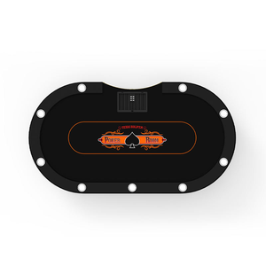Tables de jeu rondes personnalisables pour 6/8 joueurs, table de <span class=keywords><strong>poker</strong></span> 240, table de <span class=keywords><strong>poker</strong></span> à LED pour jouer à la maison - Product Image 6