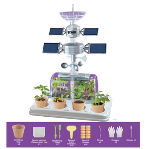 Kit de culture scientifique en plastique vert pour enfants HSD, jouets éducatifs pour la culture des plantes, âges 4-14 ans, 29x9.5x32.5CM - Product Image 3