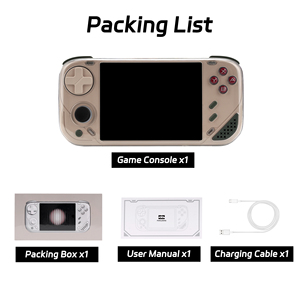 Consola de juegos portátil retro MINILOONG Pocket 1 con sistema Linux RK3566, pantalla IPS de 4 pulgadas y 960*720, reproductor de videojuegos con iluminación RGB - Product Image 6