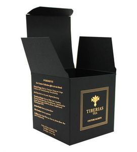 Custom Black Packaging Luxury Die Out <b>Small</b> Paper Packaging Candle Cosmetics Bottle Oil Cosmetics Packaging <b>Storage</b> <b>Box</b> - Product Image 3