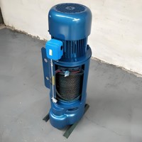 Pont roulant monopoutre mobile avec palan électrique CD, système PLC, télécommande au sol, tension personnalisée, levage industriel