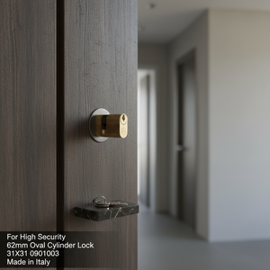 Cilindro Ovale di Alta Sicurezza 62mm 31X31 0901003 Prodotto in Italia - Product Image 2
