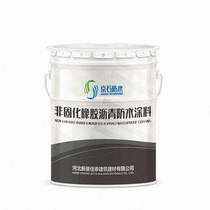 Pintura Asfáltica de Caucho OEM, Revestimiento Impermeable Negro No Curable para Azulejos y Pisos Exteriores y Techos, con 5 Años de Garantía - Product Image 2