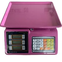 Timbangan Digital Elektronik Penghitung Harga dengan Printer Barcode OEM Layar LCD/LED yang Dapat Disesuaikan untuk Supermarket dan Ritel