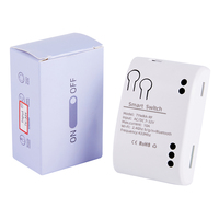 Modul Relay WiFi Tuya Smart 1CH Switch 220V 10A Kontrol Jarak Jauh via Aplikasi 12V 24V 220V 85-250V RF433 5V Penerima Google Home Alexa