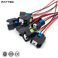 Connecteur d'injecteur de carburant EV6 USCAR, faisceau de câblage à 2 broches pour injecteur GM LS2 LS3 LS7 LS9 EV14 15419715 15423278