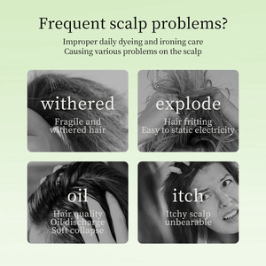 Voll englisch JIAYING Organic Green Apple Wash Protect Serie 2-IN-1 Soft Apple Hair Mash Shampoo & Conditioner - Product Image 2