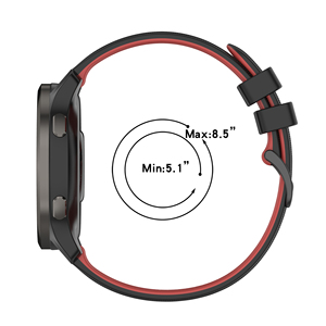 <span class=keywords><strong>Correa</strong></span> de silicona para reloj inteligente <span class=keywords><strong>Garmin</strong></span> <span class=keywords><strong>Venu</strong></span> <span class=keywords><strong>2</strong></span> Active forerunner 745, <span class=keywords><strong>correa</strong></span> de silicona con doble textura de Color, 20mm - Product Image 4