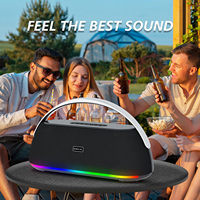 BKK forte puissance Super basse tissu bleu dent haut-parleur 100W Portable Hifi Surround stéréo Support Microphone