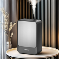 Dermey M108 Difusor de Aroma para el hogar de lujo con nebulizador Ambientador de niebla de aceite esencial Métodos de fuente de alimentación dual