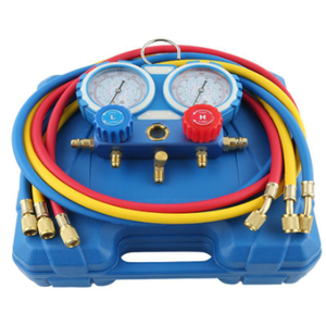 इलेक्ट्रिक पीतल एयर कंडीशनिंग और प्रशीतन मैनुअल और गैस के लिए कई गुना सेट किया गया - Product Image 5