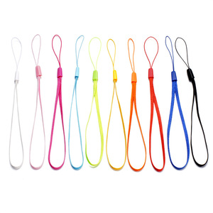 Cordon de téléphone en nylon coloré, 10 couleurs, durable, accessoire de bijoux pour perche à selfie - Product Image 2