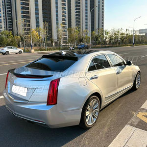 Alerón Trasero para Maletero de Cadillac ATS Sedán 2013 2014 2015 2016 2017 2018 2019, Aspecto de Fibra de Carbono/Negro Brillante - Product Image 6