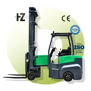 Entegre piller ile güçlü VNA forkliftler hızlı şarj kapasitesi off road forkliftler 1t 1.5t 2t 3t