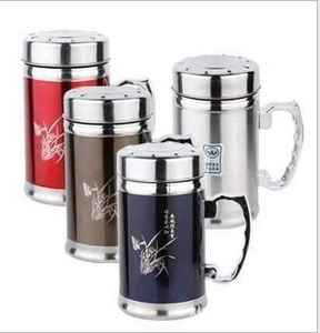 Jupeng Stainless Steel Vacuum Beer Mug 400ml Double Wall Insulated With Lid Classic Design - Product Image 2