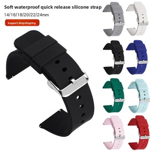 <span class=keywords><strong>Correa</strong></span> <span class=keywords><strong>de</strong></span> Reloj Clásica <span class=keywords><strong>de</strong></span> Lujo Trendybay, Cierre Plegable, Hebilla <span class=keywords><strong>de</strong></span> Mariposa, Hebilla <span class=keywords><strong>de</strong></span> Acero Dorado, Diseño en Varios Colores - Product Image 1