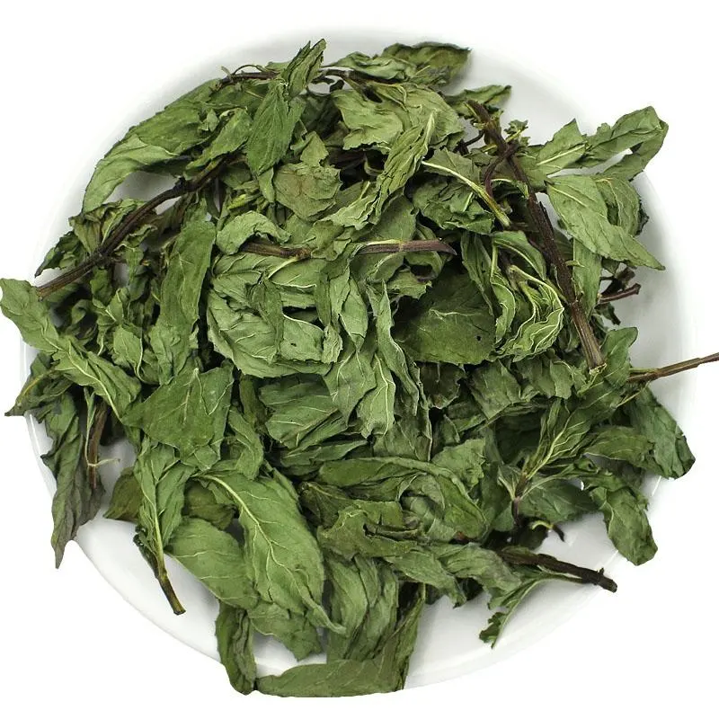 CN estándar Chino, té de hierbas puras, té de menta seca, hojas de menta