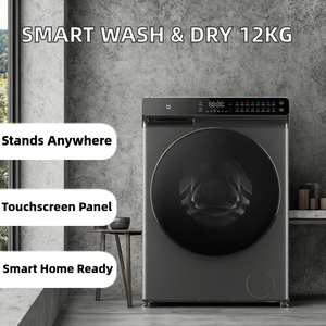 10kg Fully Automatic Smart and Dryer Direct Drive Variable Frequency <b>Drum</b> Plastic Housing Large Capacity 12kg Load Capacity <b>for</b> - Product Image 4
