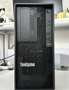 เซิร์ฟเวอร์แบบทาวเวอร์ ThinkSystem ST50 V2 ขนาด 4U เวิร์กสเตชัน Xeon E-2300 DDR4 ECC UDIMM M.2 PCIe 4.0 RAID0 1 - Product Image 1