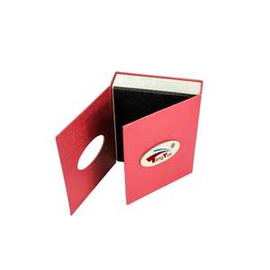 กล่องของขวัญรูปทรงหนังสือลายนูนวัสดุรีไซเคิลเป็นมิตรต่อสิ่งแวดล้อมดีไซน์ใหม่หรูหราออกแบบได้ตามที่ต้องการ - Product Image 2