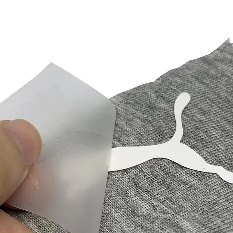Etiqueta de prensa térmica 3D com transferência térmica de calor, etiqueta personalizada de ferro para acessórios de roupas, etiqueta lavável