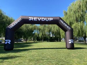 Biểu tượng tùy chỉnh quảng cáo bền <span class=keywords><strong>Inflatable</strong></span> vòm <span class=keywords><strong>Inflatable</strong></span> bắt đầu và kết thúc cổng tò vò cho tổ chức sự kiện lối vào - Product Image 3