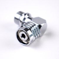 Adaptor Pengatur Scuba Diving 90 Derajat Adaptor Putar UNF untuk Regulator Selang LP