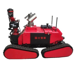 Robot de lutte contre l'incendie anti-explosion, robot de sauvetage d'urgence télécommandé pour environnements industriels dangereux - Product Image 1