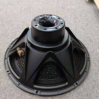Vente flash : Caisson de basses professionnel de 18 pouces, haut-parleur de graves haute efficacité, système de sonorisation passif à ligne acoustique avec boîtier métallique vide