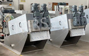 Pressa a Vite Multidisco per Disidratazione Fanghi Prodotti da Impianti di Depurazione MBBR - Product Image 6