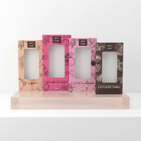 Boîtes cadeaux de luxe en papier recyclé coloré avec logo personnalisé, finition mate et dorure, emballage en gros