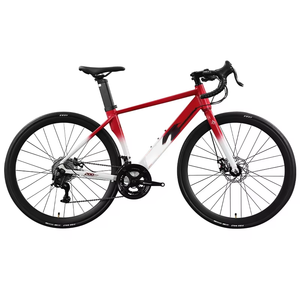 Bicicleta de <span class=keywords><strong>Carretera</strong></span> 700C para Adultos, Bicicleta Ligera con Cuadro de Aluminio y Frenos de Disco Hidráulicos para Desplazamientos Urbanos - Product Image 1