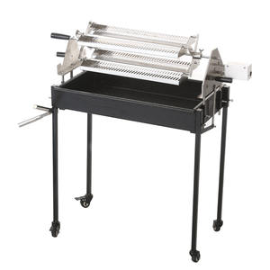 Griglia per barbecue rotante a costola-<span class=keywords><strong>o</strong></span> girarrosto souvla carbone di legna grecia griglia per barbecue automatica - Product Image 4