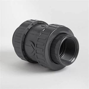 Válvula de Retención de Tipo Vertical de Elevación COVNA DN15 1/2 Pulgada 200 WOG BSPP con Rosca Hembra de UPVC en Línea - Product Image 5