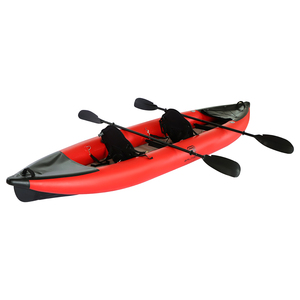 Kayak gonflable double en PVC personnalisable pour 2 personnes, 3,85 m, durable, pliable, pour lacs et rivières, sports nautiques - Product Image 1