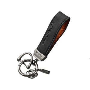 Cá nhân kỷ niệm da Keychain với Laser khắc dấu ngoặc kép & ngày - Product Image 4