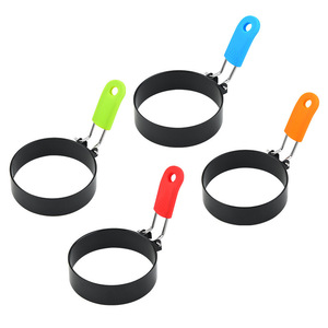 Metal Fried Egg Pancake Ring Omelette Fried Egg Round Shaper Eggs Mold for Cooking <b>Breakfast</b> Pan Oven Kitchen Pancake <b>Maker</b> - Product Image 1