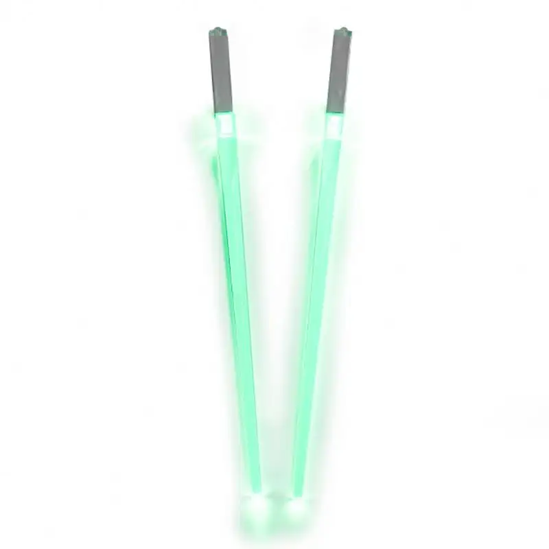 New Wholesale Lightsaber Reusable Smart Chopsticks Light Up LED Chinese Chopsticks