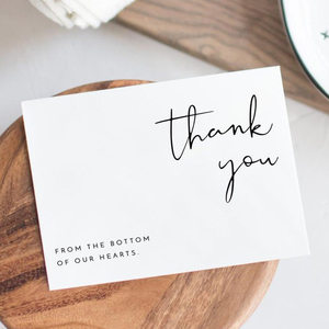 بطاقات شكر مخصصة لما بعد البيع، طباعة بطاقات تهنئة قابلة للطي من الورق المقوى والورق الأوفست مع تغليف أساسي - Product Image 4